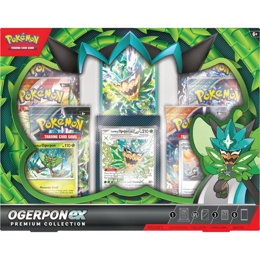 CardinalCore — Pokemon Ogerpon ex Premium Collection – Official Pokemon TCG Product