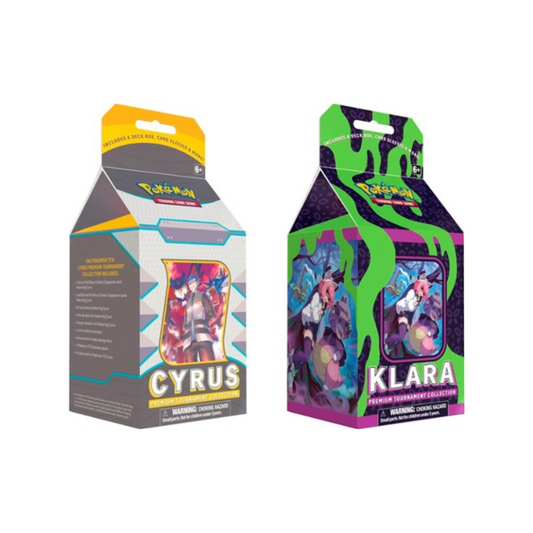 CardinalCore — Pokemon Cyrus/Klara Premium Tournament Collection (2 Box Set) – Official Pokemon TCG Product