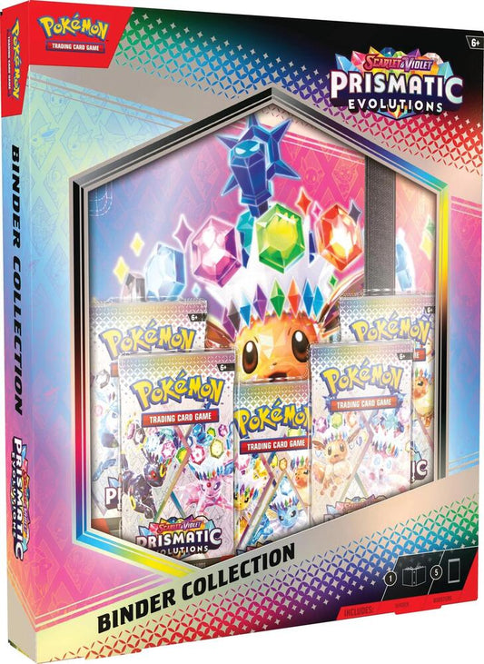 CardinalCore — Pokemon Scarlet and Violet Prismatic Evolutions Binder Collection – Official Pokemon TCG Product