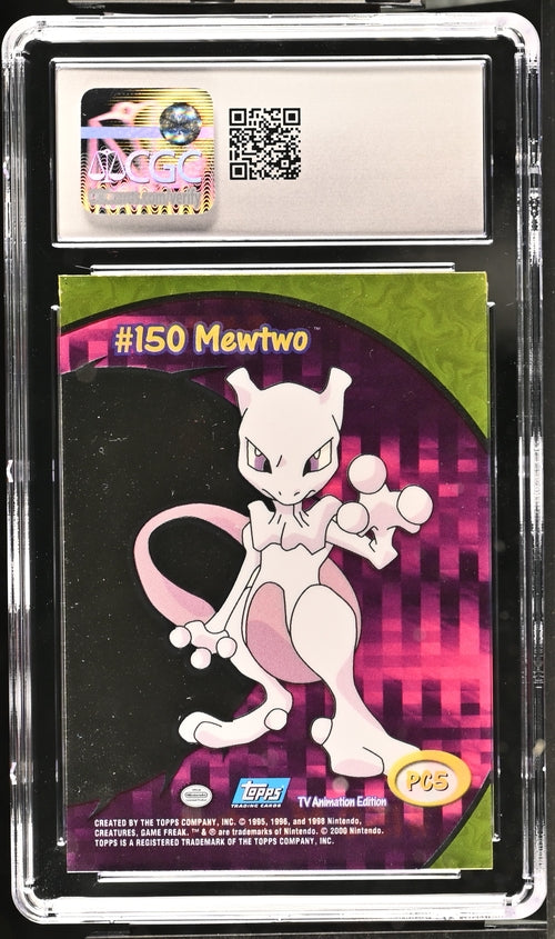 CardinalCore — Mewtwo Clear Card 2000 Pokemon Topps S2 PC5 CGC 10 – Official Pokemon TCG Product