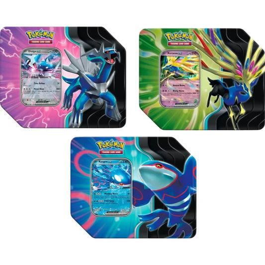 CardinalCore — Pokemon Scarlet & Violet Azure Legends 6 Tin Case – Official Pokemon TCG Product