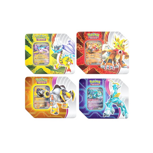 CardinalCore — Pokemon Paradox Destinies Tin (8 Tin Case) – Official Pokemon TCG Product