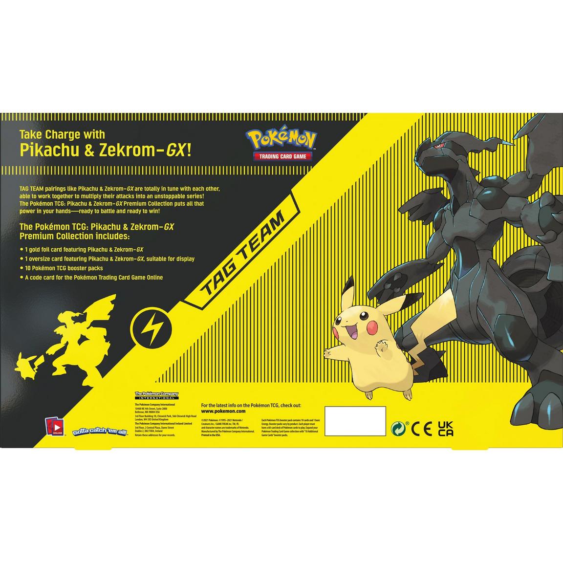 CardinalCore — Pokemon Trading Card Game: Pikachu and Zekrom-GX Premium Collection – Official Pokemon TCG Product