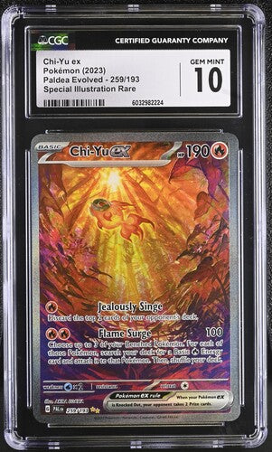 CardinalCore — Yu ex Pokemon Paldea Evolved Special Illustration Rare #259/193 CGC 10 – Official Pokemon TCG Product