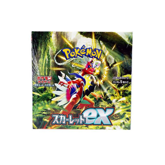 CardinalCore — Japanese Pokemon Scarlet & Violet Scarlet ex Booster Box – Rare & Exclusive Cards