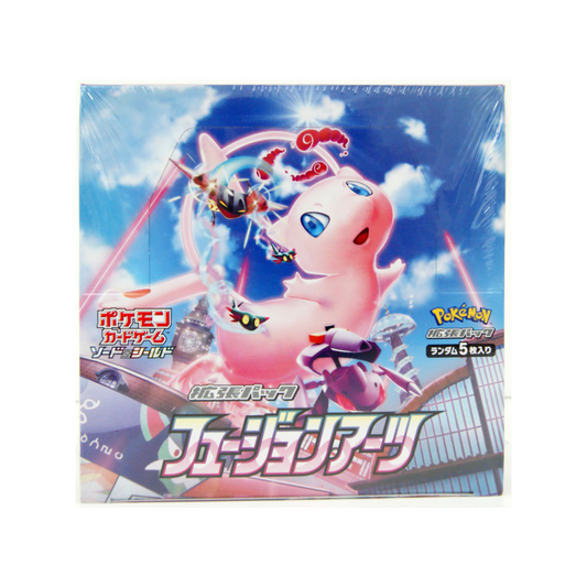 CardinalCore — Japanese Pokemon Sword & Shield Fusion Arts Booster Box – Rare & Exclusive Cards