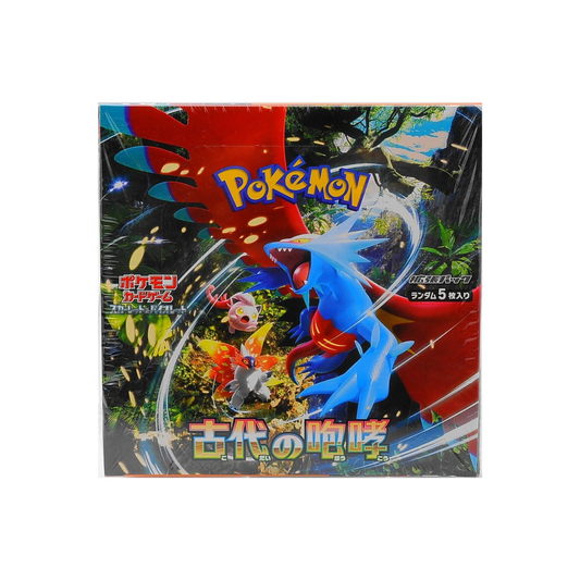 CardinalCore — Pokemon Scarlet & Violet Expansion Box Ancient Roar Japanese – Official Pokemon TCG Product