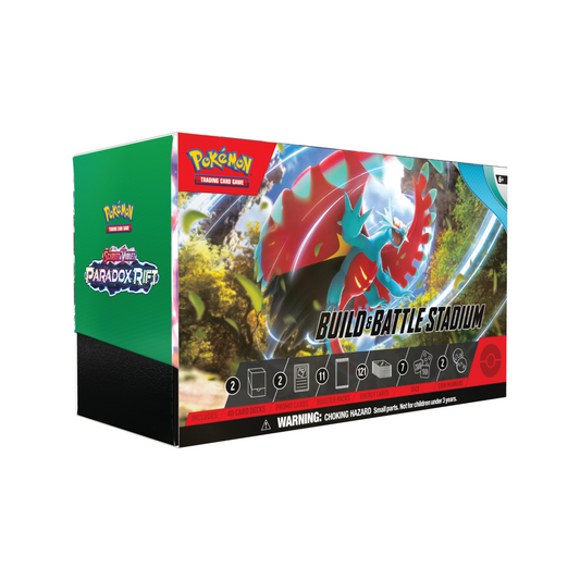 CardinalCore — Pokemon Scarlet & Violet Paradox Rift Build & Battle Stadium Box – Official Pokemon TCG Product
