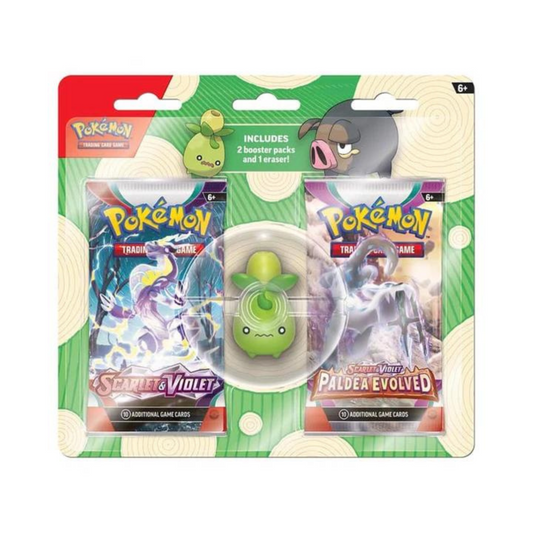 CardinalCore — Pokemon 2023 Back to School Eraser Blister Pack - 12 Pack Box – Official Pokemon TCG Product