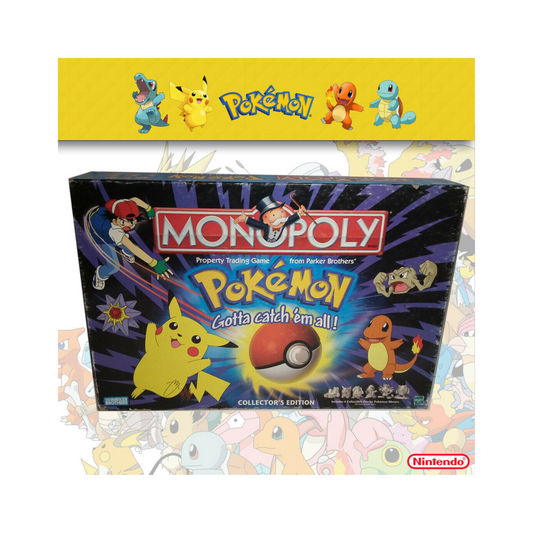 CardinalCore — 1999 Pokemon Monopoly Gotta Catch em All Col. Ed. Nintendo Parker Brothers – Official Pokemon TCG Product