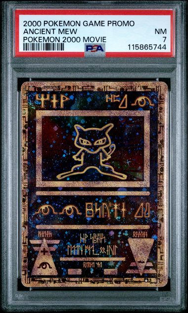 CardinalCore — Ancient Mew 2000 Pokemon Movie Promo PSA 7 – Official Pokemon TCG Product