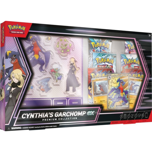 CardinalCore — Pokemon Cynthia's Garchomp EX Premium Collection Box – Official Pokemon TCG Product