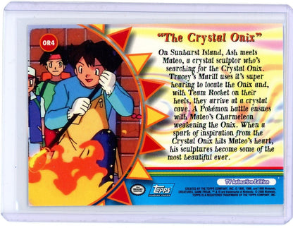 CardinalCore — The Crystal Onix Holo Pokemon TOPPS Orange Islands – Official Pokemon TCG Product
