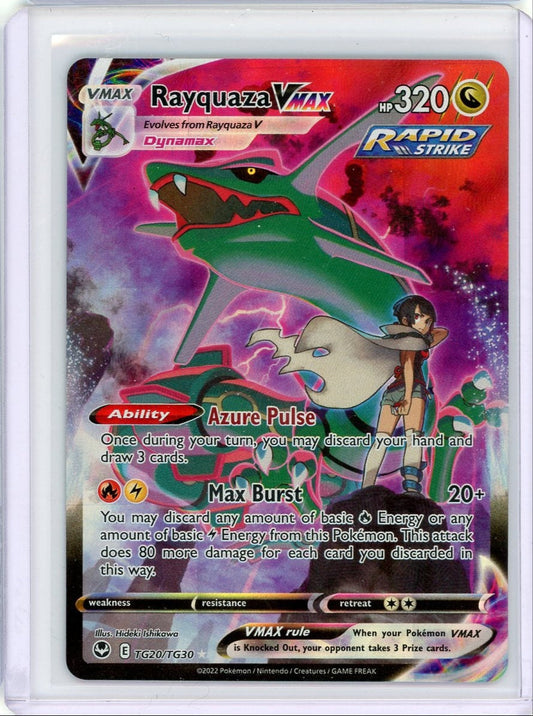 CardinalCore — Rayquaza Vmax Pokemon Silver Tempest Trainer Gallery #TG20/TG30 – Official Pokemon TCG Product