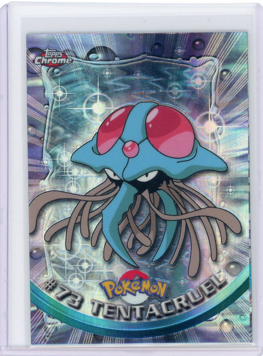 CardinalCore — Tentacruel 2000 Pokemon Topps Chrome Spectra Refractor #73 – Official Pokemon TCG Product