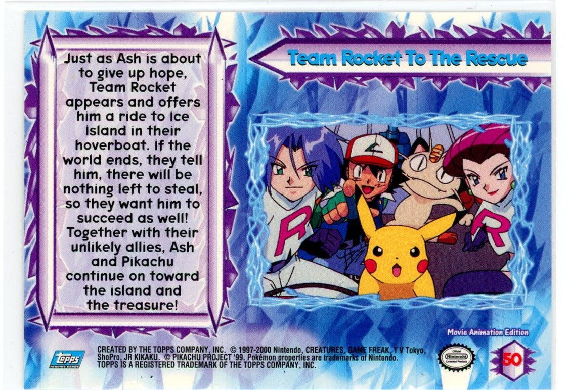 CardinalCore — Team Rocket To The Rescue Pokemon The Movie 2000 Holo – Official Pokemon TCG Product