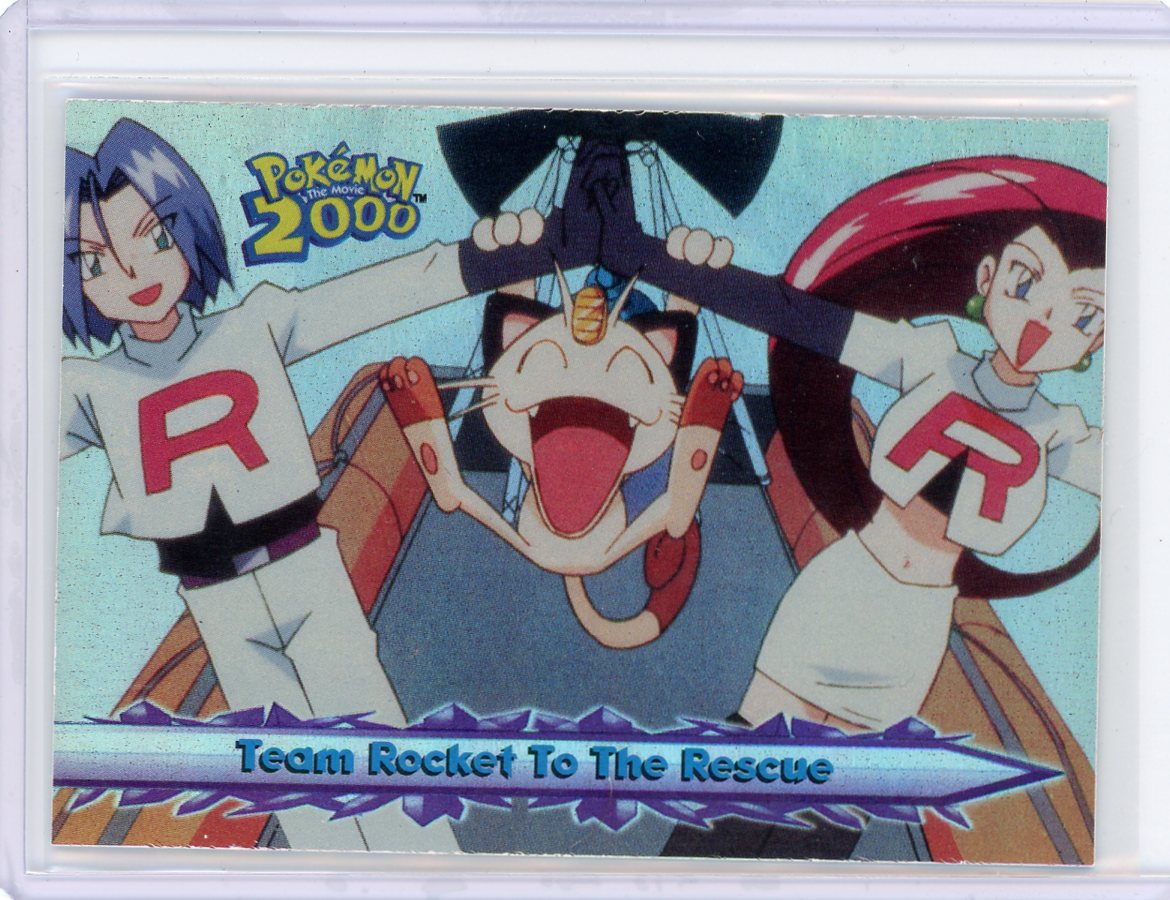 CardinalCore — Team Rocket To The Rescue Pokemon The Movie 2000 Holo – Official Pokemon TCG Product