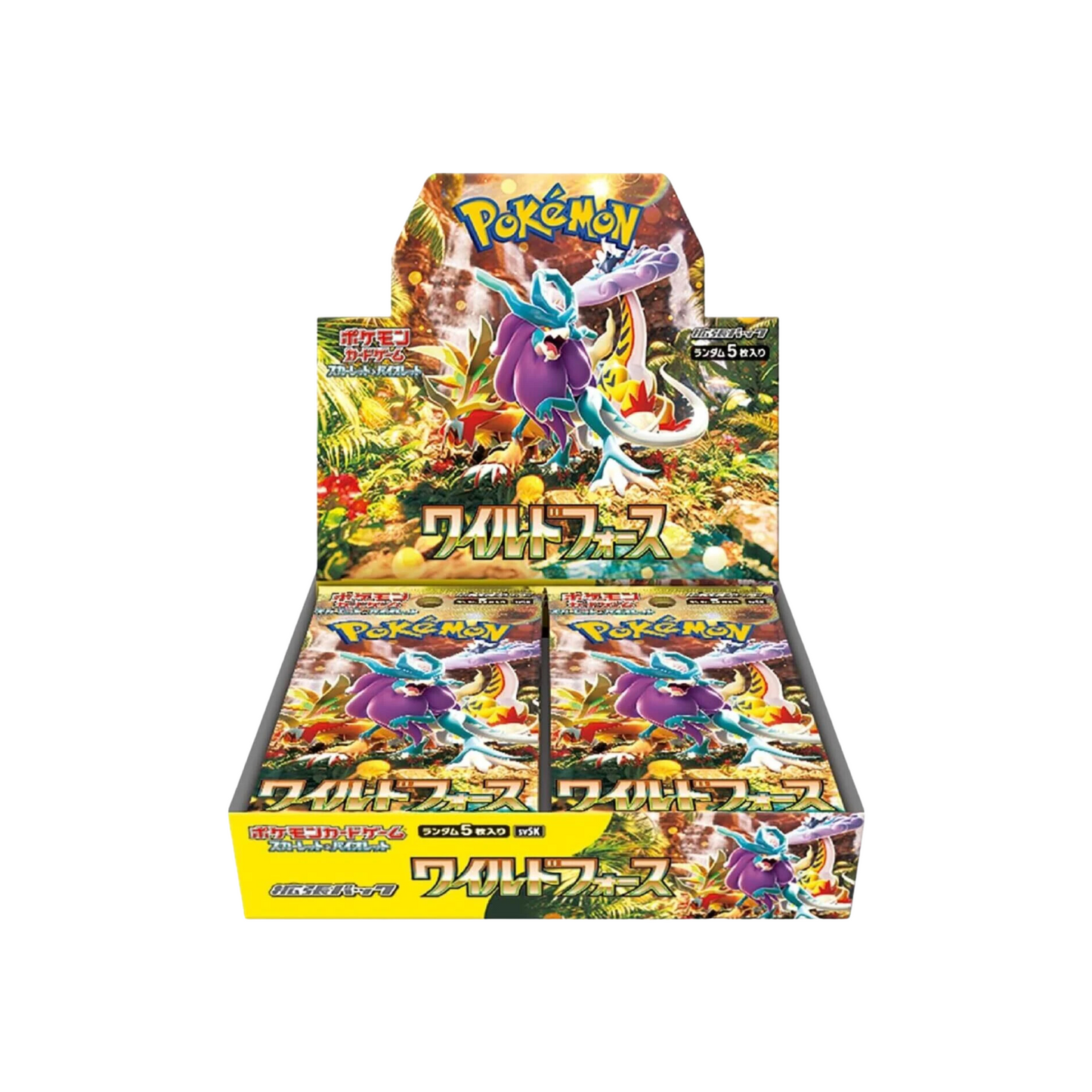 CardinalCore — Japanese Pokemon: Wild Force Booster Box (Japanese) – Rare & Exclusive Cards