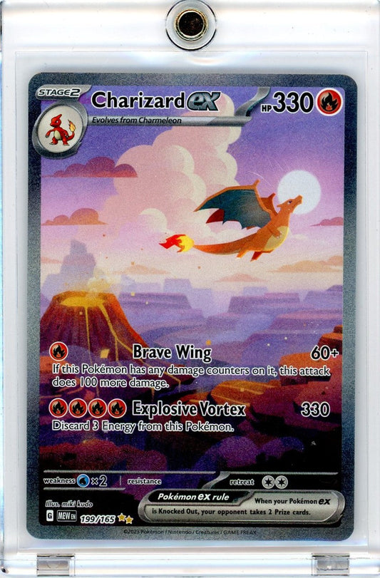 CardinalCore — Charizard ex Pokemon 151 Special Illustration Rare #199/165 – Official Pokemon TCG Product