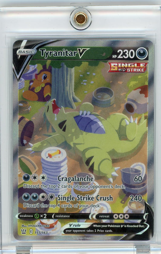 CardinalCore — Tyranitar V Pokemon Battle Styles Alternate Full-Art 155/163 – Official Pokemon TCG Product