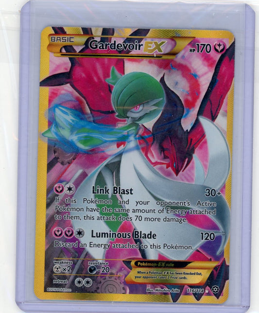 CardinalCore — Gardevoir EX Pokemon Steam Siege Gold Secret Rare #116/114 – Official Pokemon TCG Product