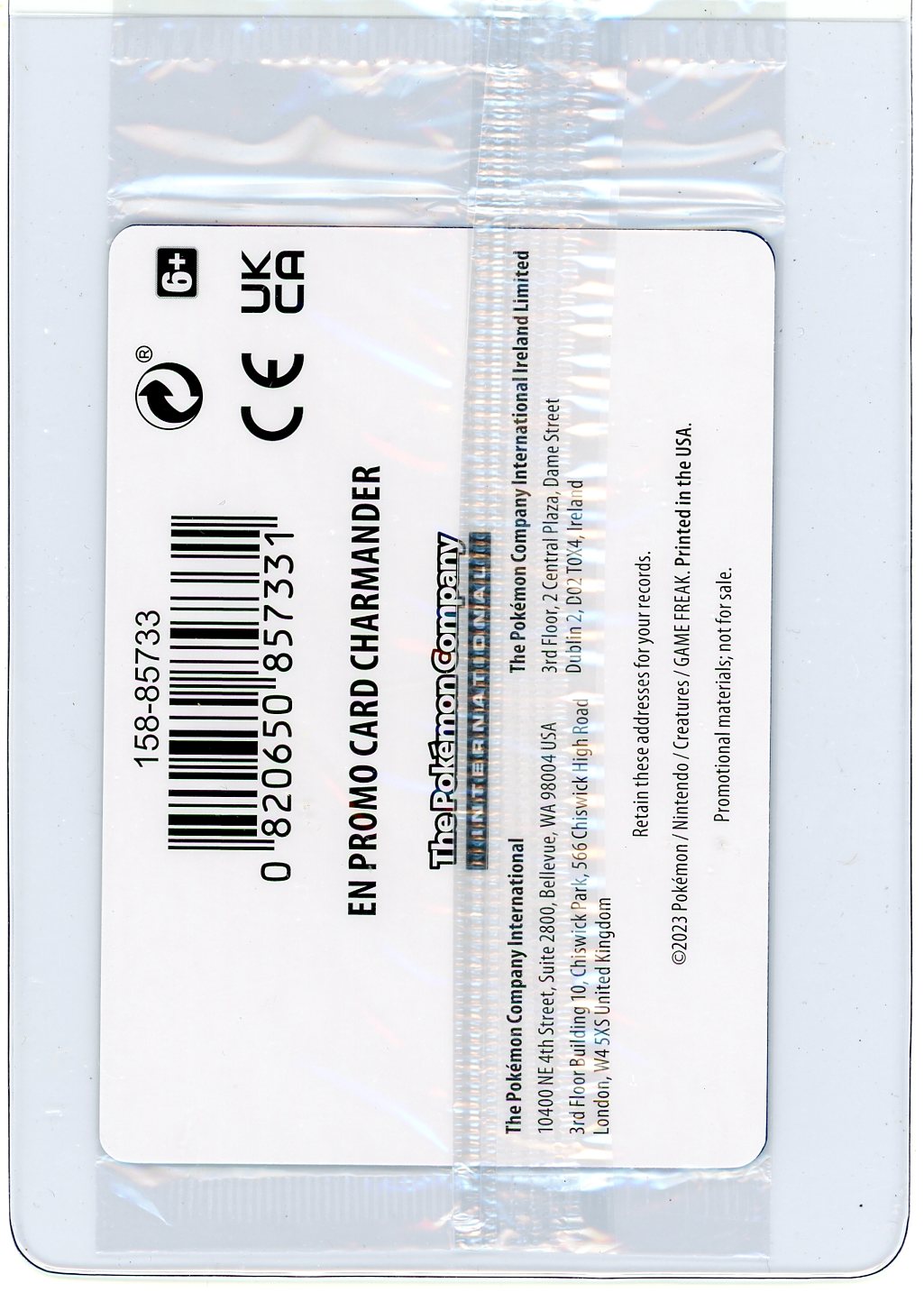CardinalCore — Charmander Pokemon Reverse Holofoil (GameStop Exclusive) Sealed #006/165 – Official Pokemon TCG Product
