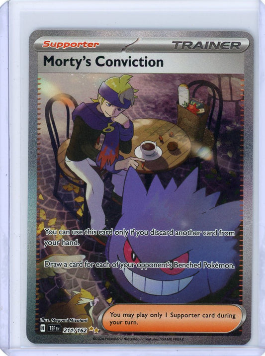 CardinalCore — Morty's Conviction Pokemon Temporal Forces Special Illustration Rare #211/162 – Official Pokemon TCG Product