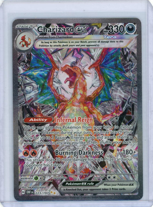 CardinalCore — Charizard ex Pokemon Obsidian Flames Special Illustration Rare #223/197 – Official Pokemon TCG Product