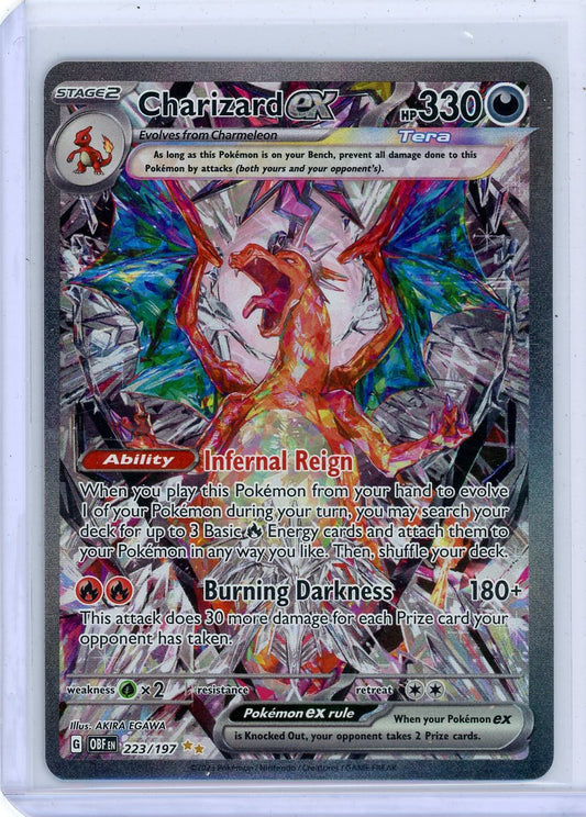 CardinalCore — Charizard ex Pokemon Obsidian Flames Special Illustration Rare #223/197 – Official Pokemon TCG Product