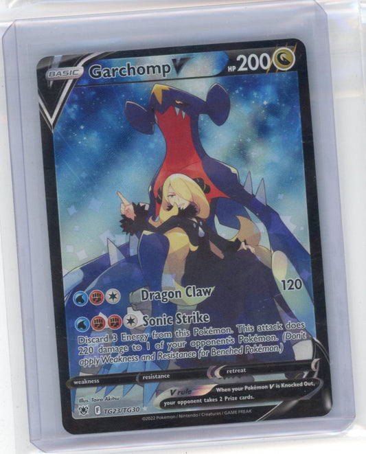 CardinalCore — Garchomp V 2022 Pokemon Astral Radiance Trainer Gallery rare holo TG23/30 – Official Pokemon TCG Product