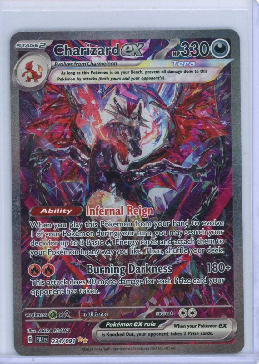 CardinalCore — Charizard ex Pokemon Paldean Fates Special Illustration Rare #234/091 – Official Pokemon TCG Product