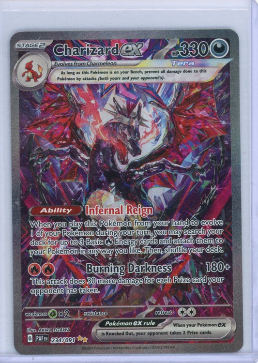 CardinalCore — Charizard ex Pokemon Paldean Fates Special Illustration Rare #234/091 – Official Pokemon TCG Product