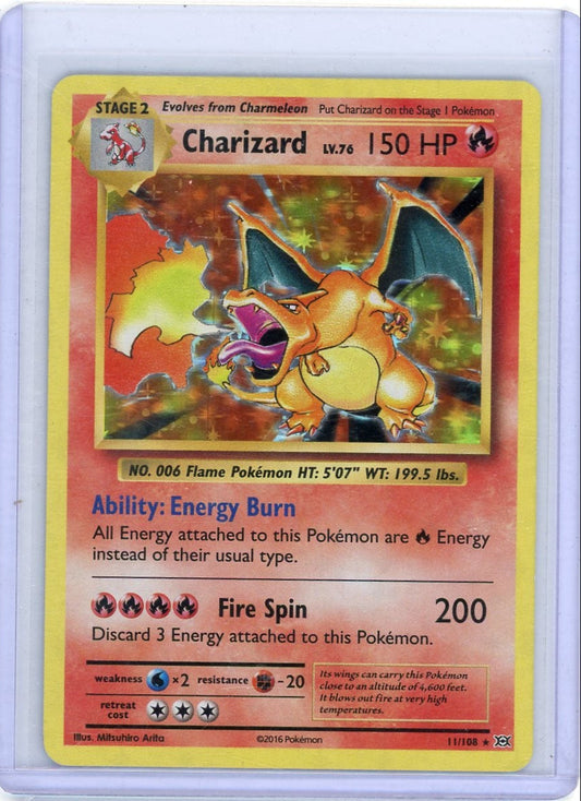 CardinalCore — Charizard Pokemon Evolutions Holo #11/108 – Official Pokemon TCG Product
