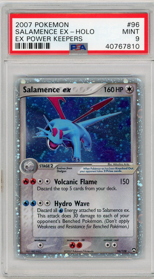 CardinalCore — Salamence ex Pokemon EX Power Keepers Holo #96/108 PSA 9 – Official Pokemon TCG Product