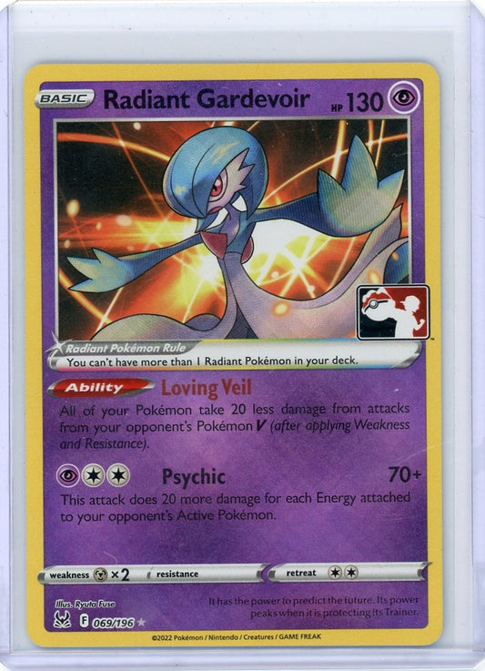 CardinalCore — Radiant Gardevoir Pokemon Lost Origin Prize Pack Series #069/196 – Official Pokemon TCG Product