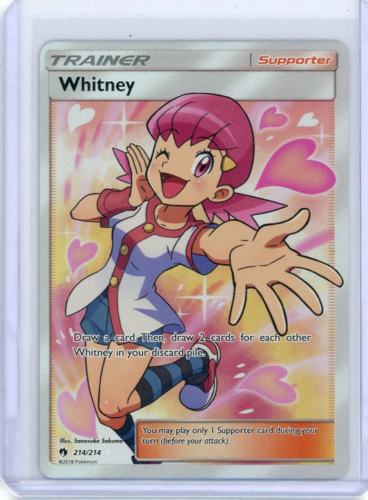 CardinalCore — Whitney Pokemon Lost Thunder Full-Art #214/214 – Official Pokemon TCG Product