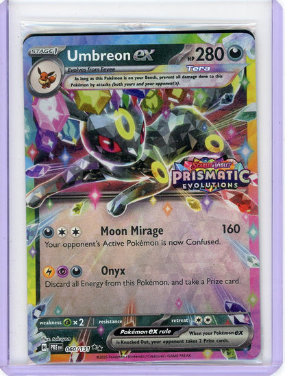 CardinalCore — Umbreon ex 2024 Pokemon Prismatic Evolutions Stamped Promo (sealed) – Official Pokemon TCG Product