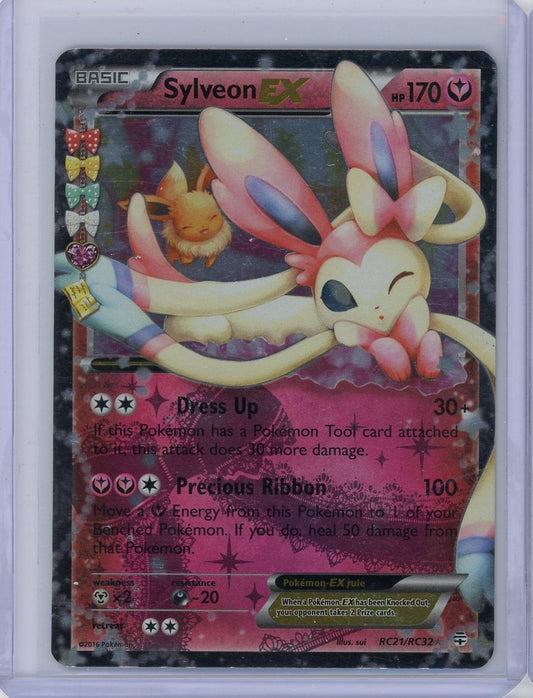CardinalCore — Sylveon EX Pokemon XY Generations Radiant Collection #RC21/RC32 – Official Pokemon TCG Product