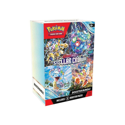 CardinalCore — Stellar Crown 6 Pack Booster Bundle – Official Pokemon TCG Product