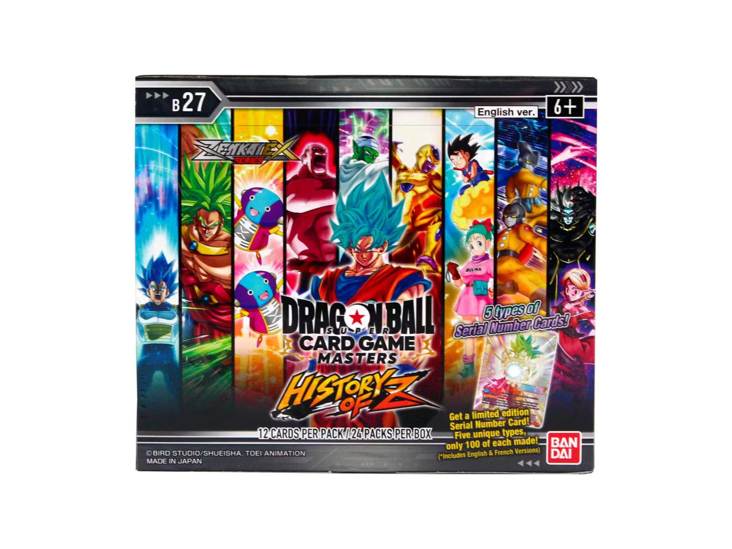 CardinalCore — History of Z Booster Box (DBS-B27) – Rare & Exclusive Cards