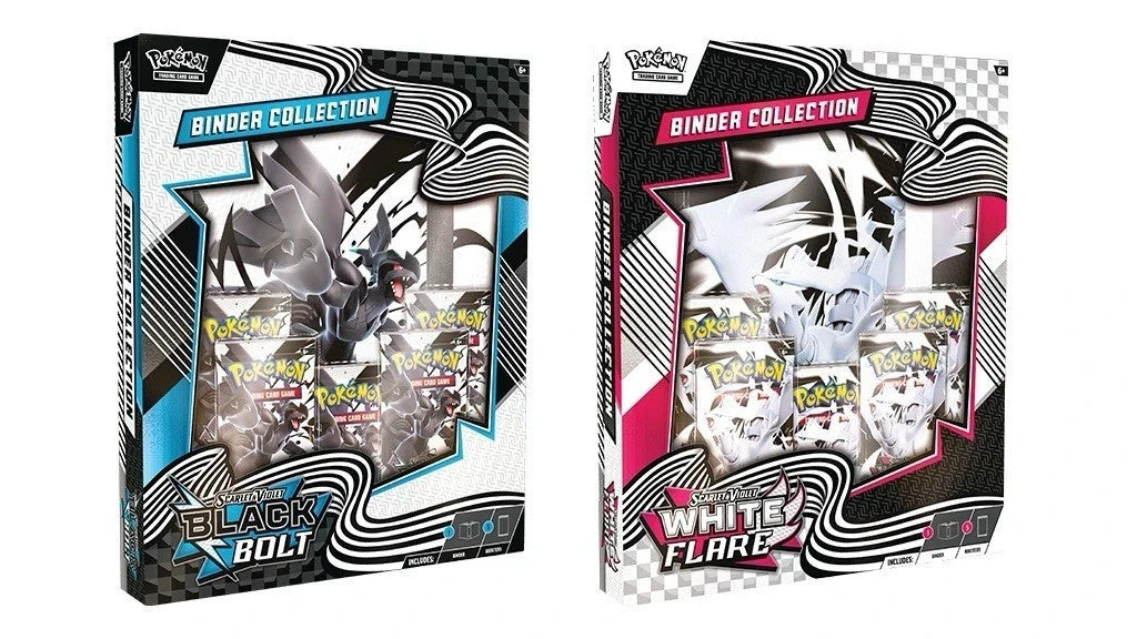 CardinalCore — Pokemon TCG  Black Bolt And White Flare Binder Collections - Both Sets – Official Pokemon TCG Product