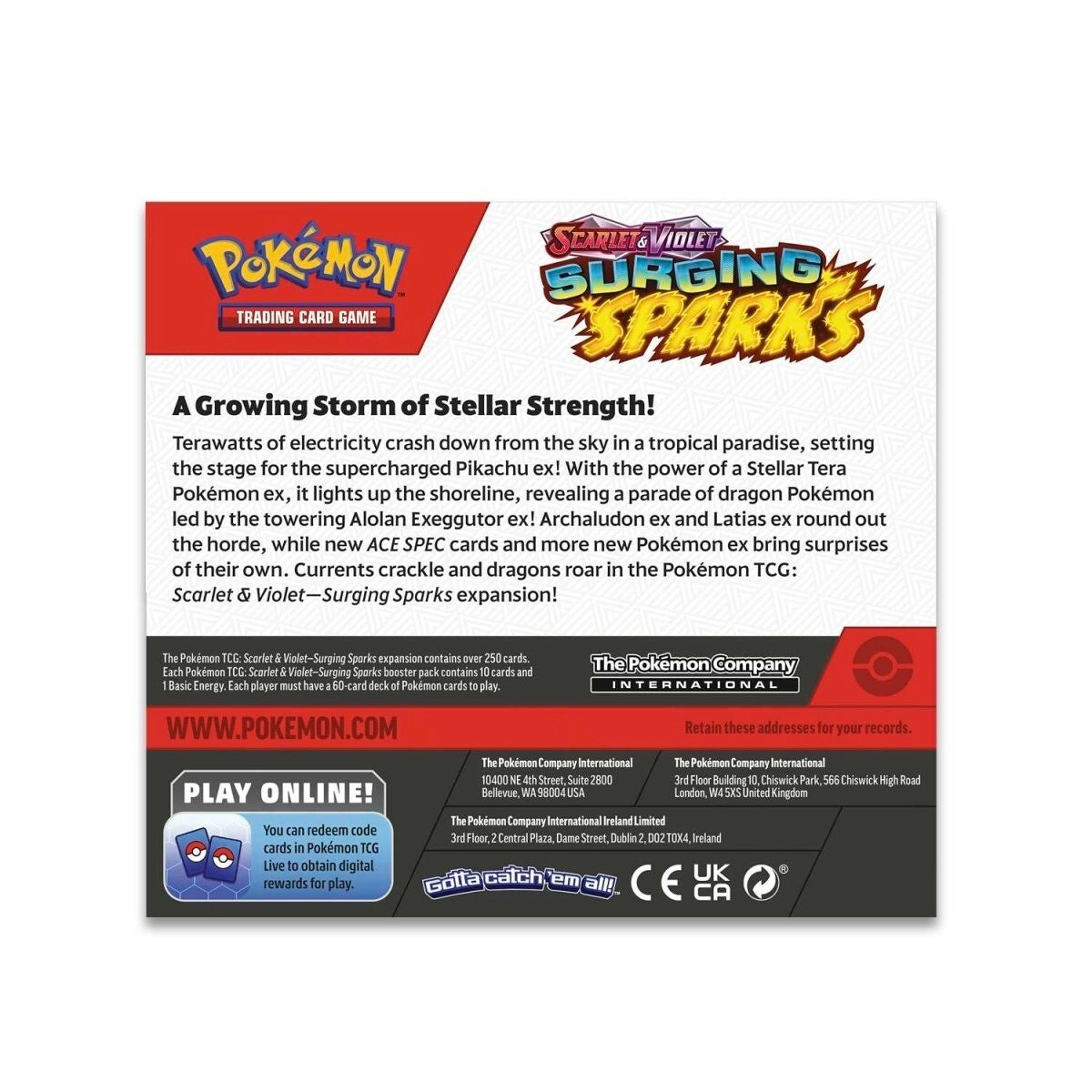 CardinalCore — Japanese Pokemon TCG Scarlet & Violet - Surging Sparks SV08 Sealed Booster Box – Rare & Exclusive Cards