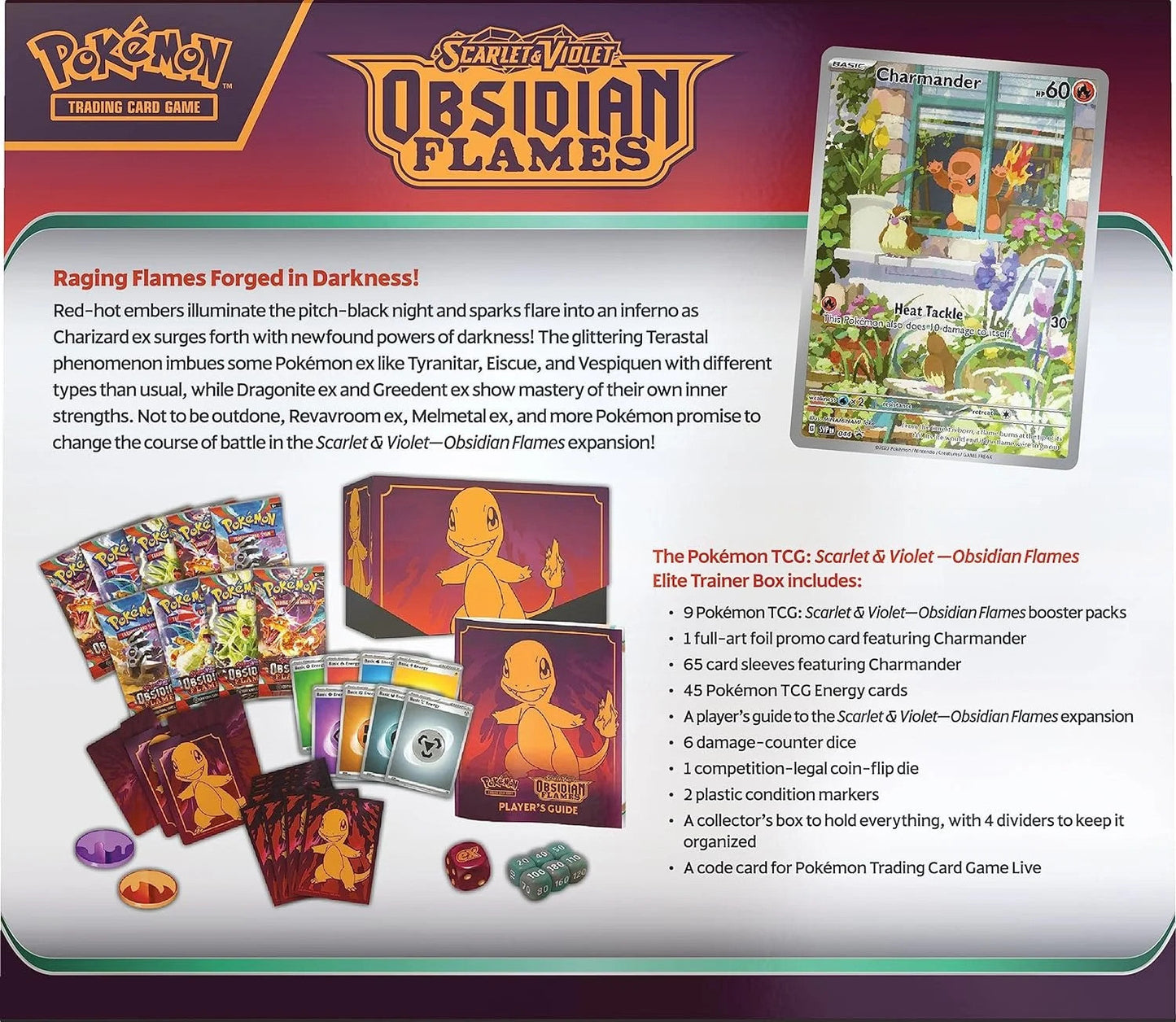 CardinalCore — Obsidian Flames Elite Trainer Box – Complete Trainer Kit with Accessories