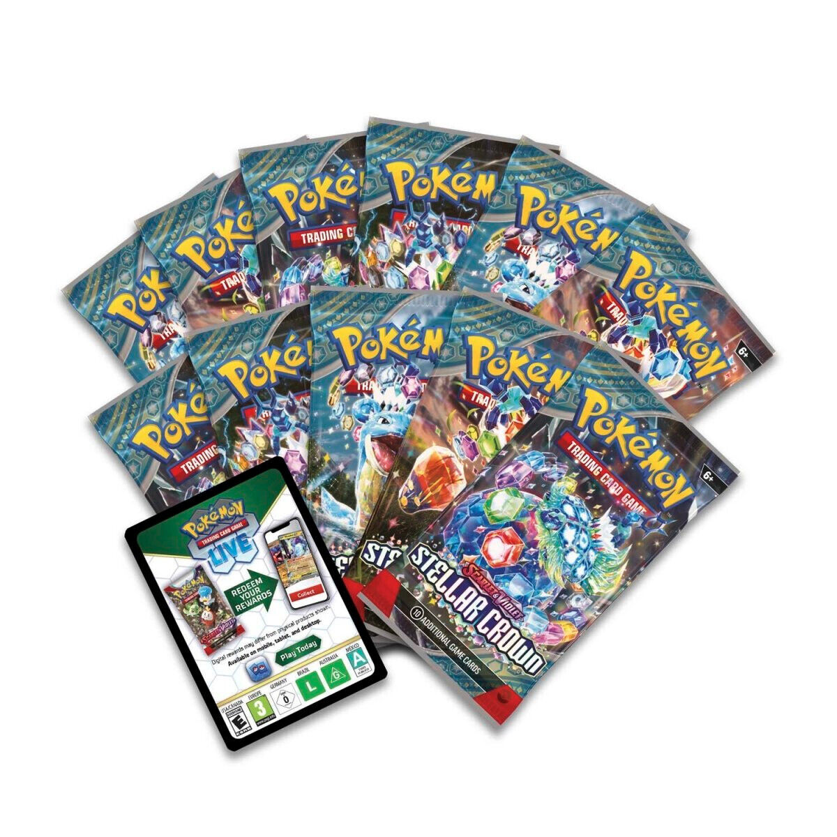 CardinalCore — Stellar Crown Pokemon Center Elite Trainer Box – Complete Trainer Kit with Accessories