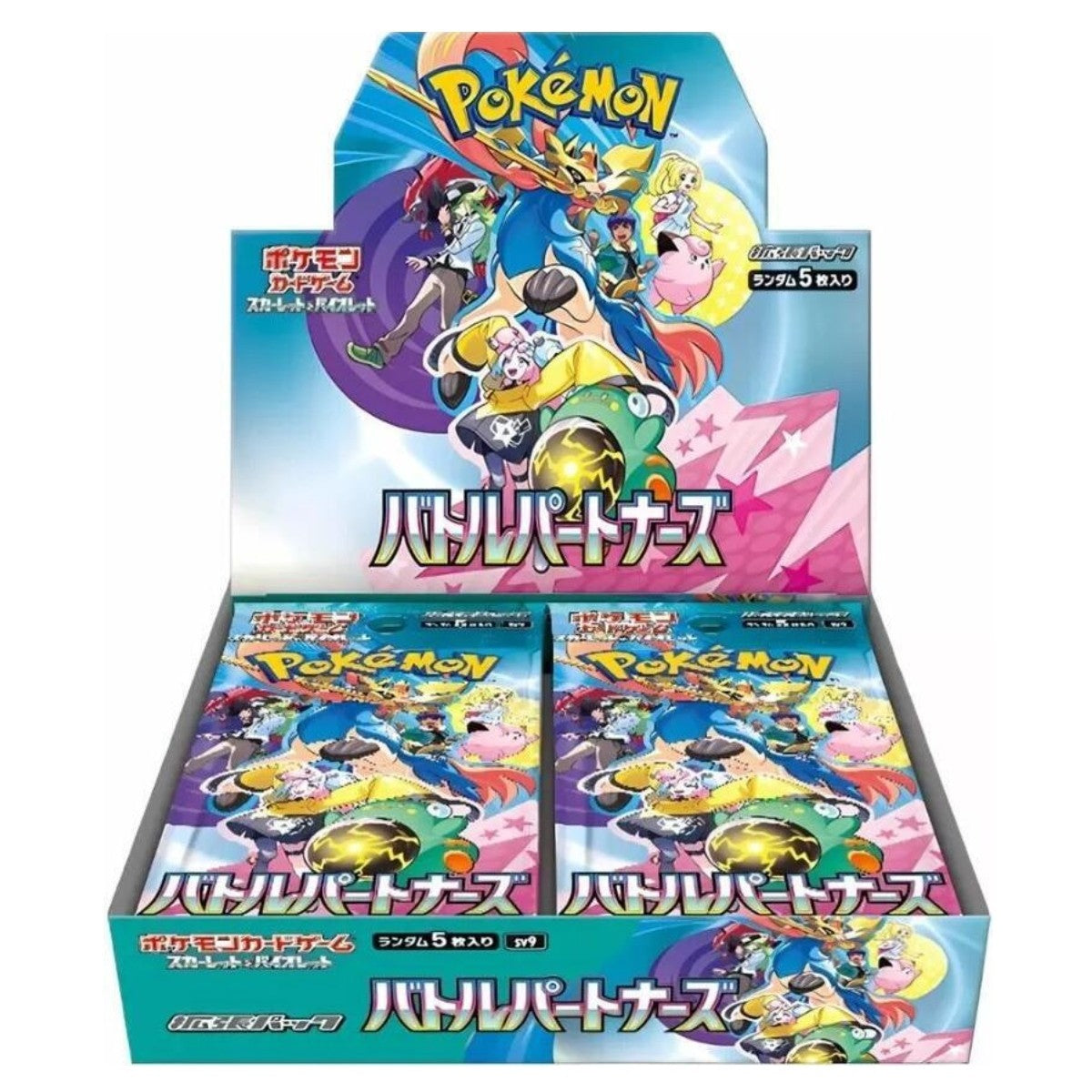 CardinalCore — Japanese Pokemon TCG Scarlet & Violet Battle Partners - Japanese Booster Box – Rare & Exclusive Cards