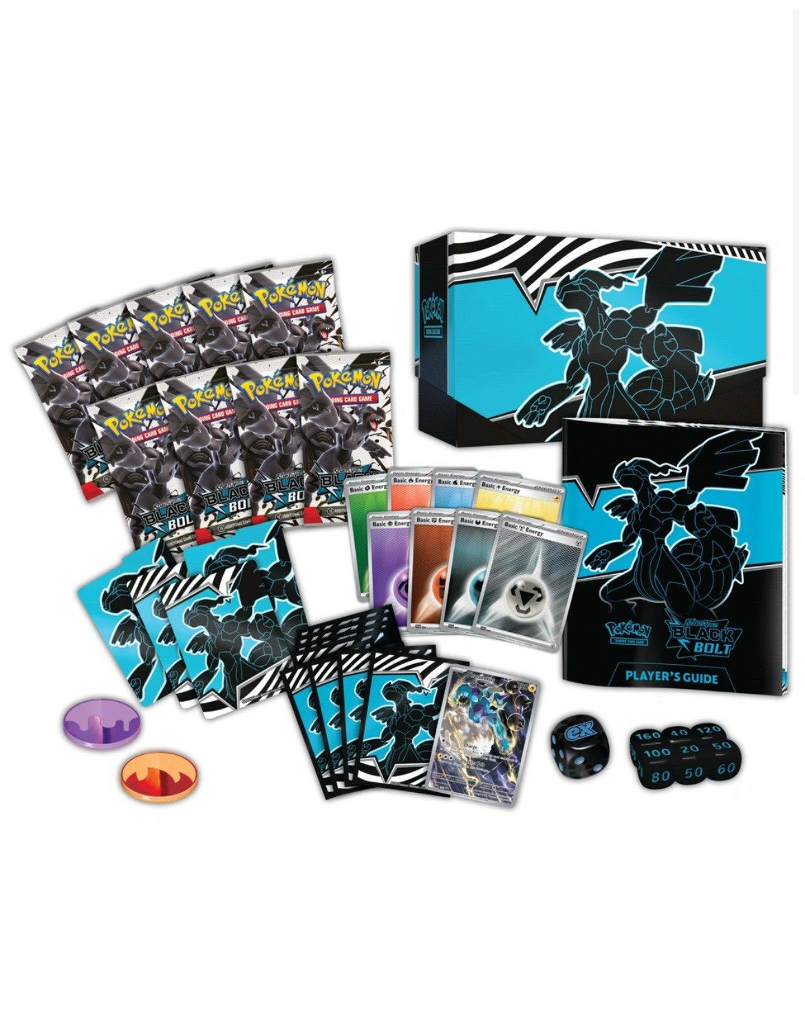 CardinalCore — Black Bolt Elite Trainer Box ETB – Complete Trainer Kit with Accessories