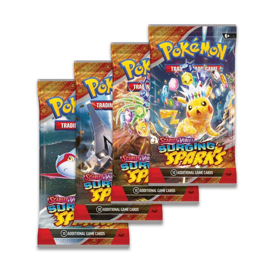 CardinalCore — Booster Packs SET OF 4 – Authentic Japanese Pokemon Cards