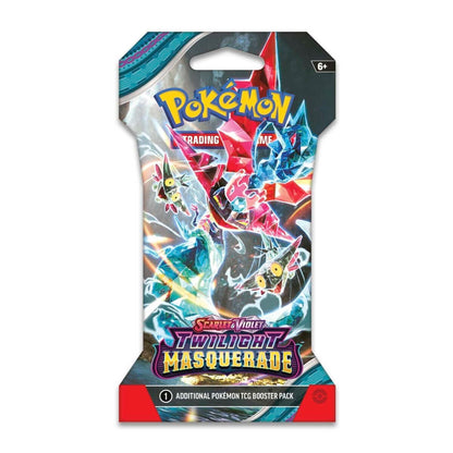 CardinalCore — Pokemon TCG Twilight Masquerade Sleeved - Booster Packs SET OF 4 – Authentic Japanese Pokemon Cards