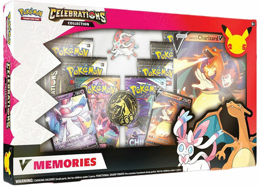 CardinalCore — Pokemon TCG Celebrations V Memories Box Charizard & Sylveon – Official Pokemon TCG Product