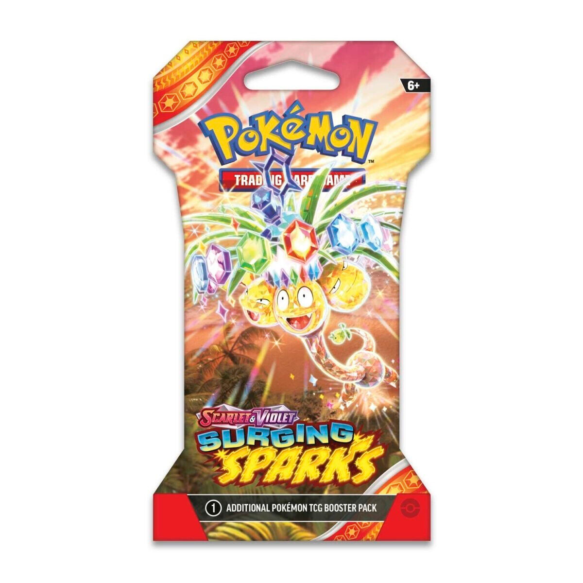 CardinalCore — Pokemon TCG Surging Sparks Sleeved - Booster Packs SET OF 4 – Authentic Japanese Pokemon Cards